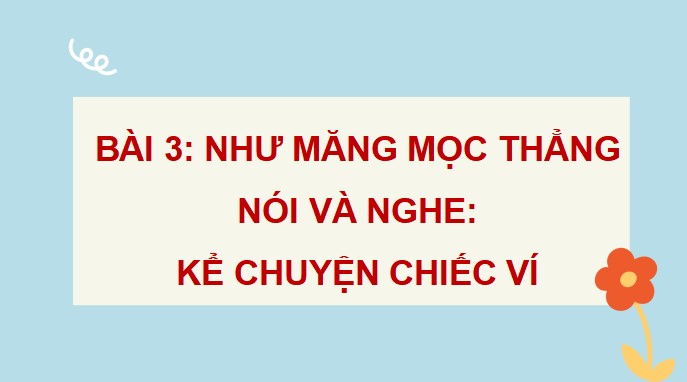 PowerPoint Nói và nghe: Kể chuyện Chiếc ví