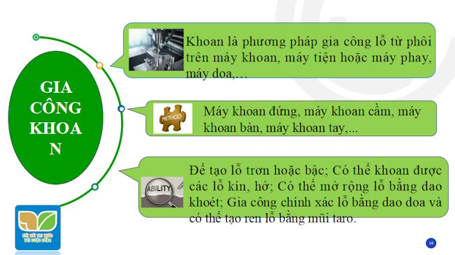 Giáo án PowerPoint Công nghệ 11 Bài 8