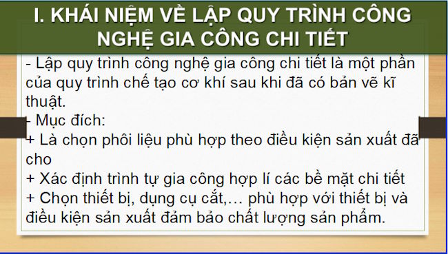 Giáo án PowerPoint Công nghệ 11 Bài 9