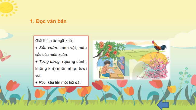 PowerPoint Bài 4: Đọc Làm việc thật là vui