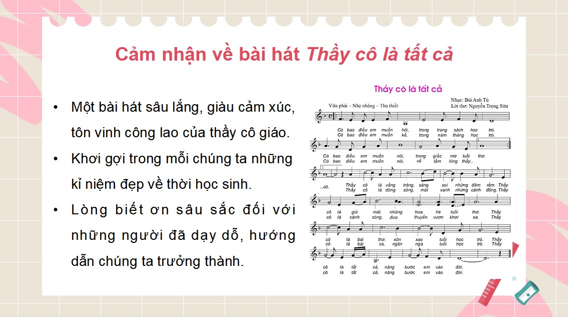 Giáo án điện tử Bài 5 tiết 10 Âm nhạc 9 Kết nối tri thức