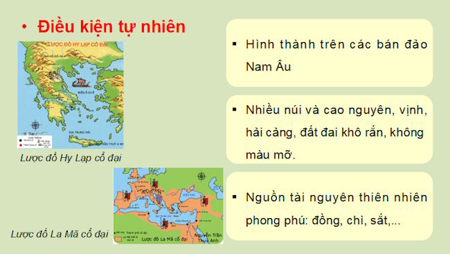 Giáo án PowerPoint Lịch sử 10 Bài 5