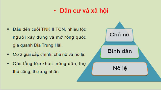 Giáo án PowerPoint Lịch sử 10 Bài 5