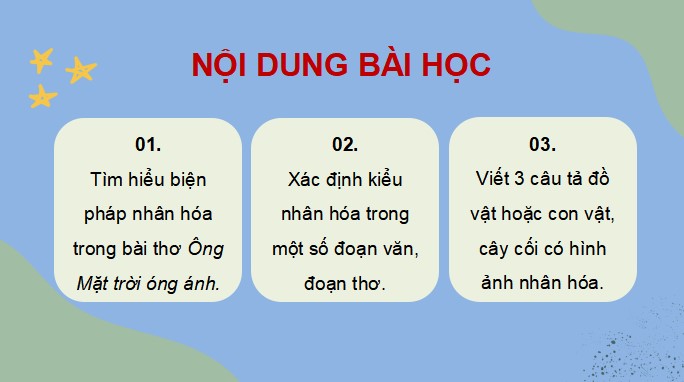 PowerPoint Luyện từ và câu: Luyện tập về nhân hoá