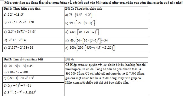 Bài tập về tranh tô màu 20-10 tặng mẹ