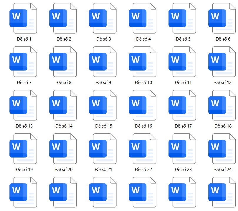 30 đề thi Toán vào lớp 10 chương trình mới