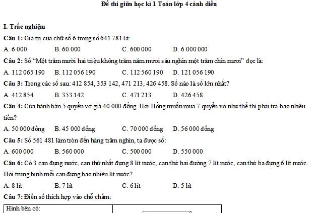 de thi giua ki 1 toan lop 4 canh dieu 2*475469