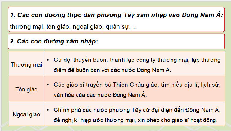 Giáo án PowerPoint Lịch sử 8 Cánh diều Bài 3