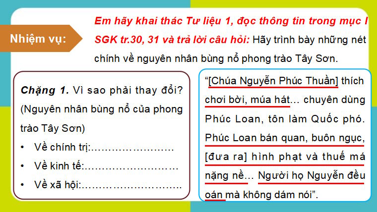 Giáo án PowerPoint Lịch sử 8 Cánh diều Bài 7