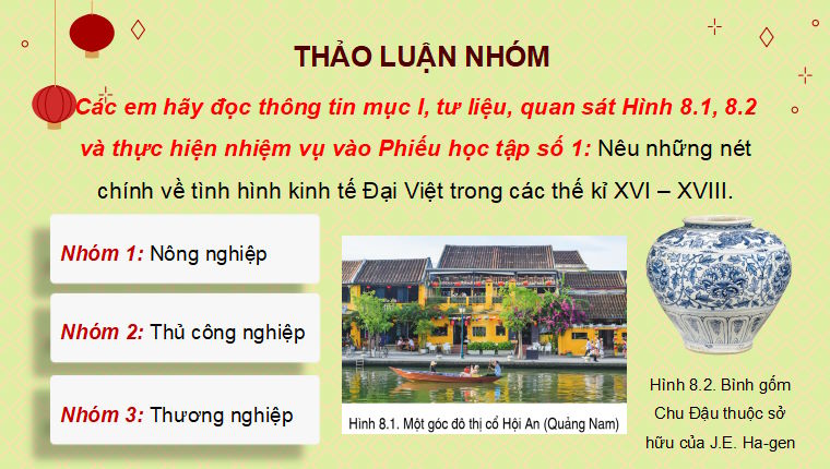 Giáo án PowerPoint Lịch sử 8 Cánh diều Bài 8