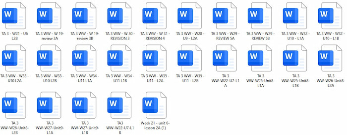 Giáo án Tiếng Anh lớp 3 Wonderful World Học kì 2 trong file tải về