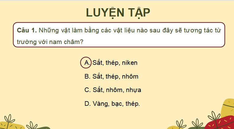 PowerPoint Khoa học tự nhiên 7: Ôn tập chủ đề 6