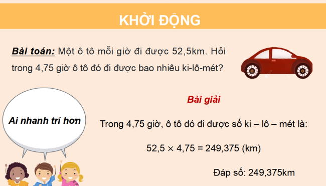 PowerPoint dạy thêm Toán 5 Bài 21: Phép nhân số thập phân