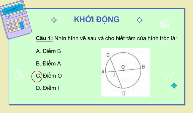 PowerPoint dạy thêm Toán 5 Bài 27: Đường tròn. Chu vi và diện tích hình tròn