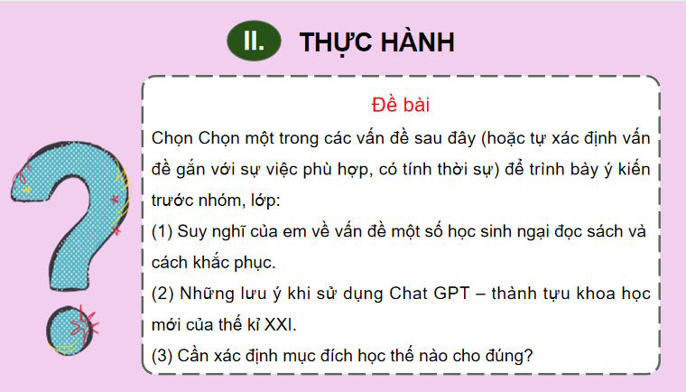 PowerPoint Ngữ văn 9 Bài 5: Trình bày ý kiến về một sự việc có tính thời sự