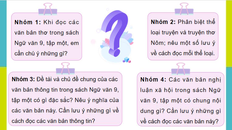 PowerPoint Ngữ văn 9 Cánh diều Ôn tập học kì 1