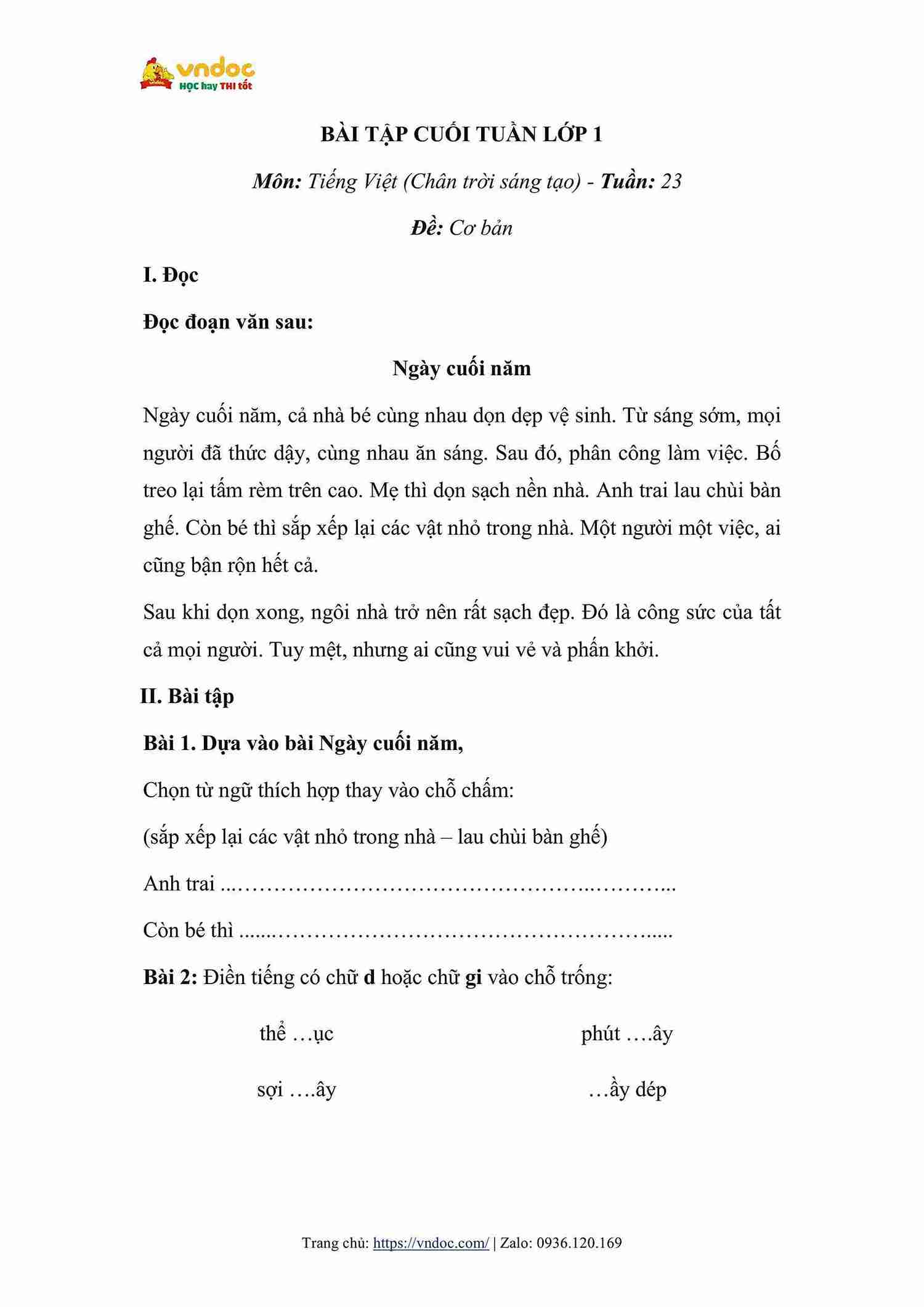 bai tap cuoi tuan tieng viet lop 1 ctst tuan 23 3*479585