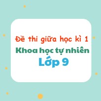 Bộ đề thi giữa học kì 1 KHTN 9 sách Kết nối  tri thức Theo CV 7991