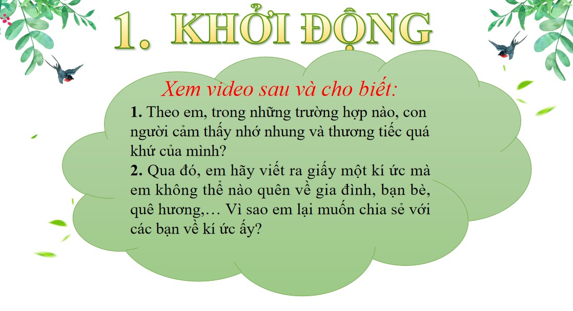 PowerPoint Bài Nhớ rừng Văn 9 CTST