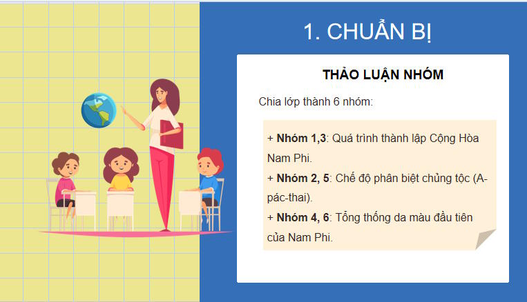 Thực hành Tìm hiểu khái quát Cộng hòa Nam Phi