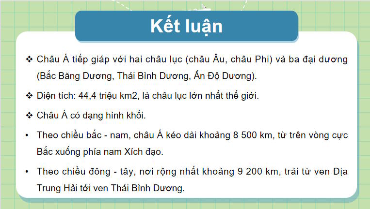 Giáo án PowerPoint Địa lí 7 Kết nối tri thức Bài 5