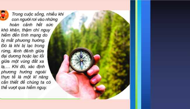 PowerPoint Địa lí 6 Bài 9: Xác định phương hướng ngoài thực địa