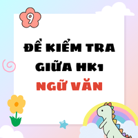 Bộ đề thi giữa kì 1 Văn 9 Theo CV 7991 (Cánh Diều)
