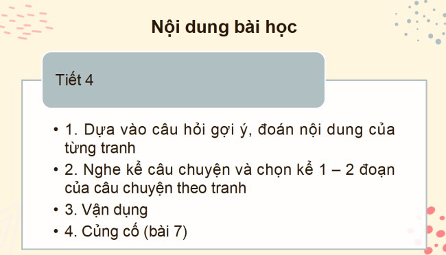 PowerPoint Tiếng Việt 2 Bài 7: Kể chuyện Chú đỗ con