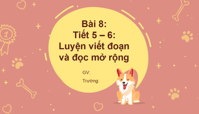 PowerPoint Tiếng Việt 2 Bài 8: Viết đoạn văn kể về một hoạt động thể thao hoặc trò chơi. Đọc mở rộng