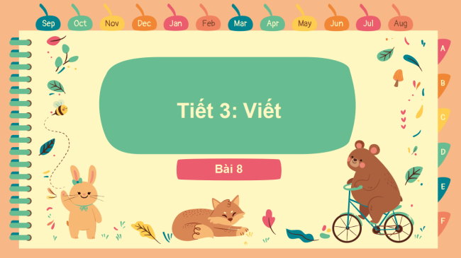 PowerPoint Tiếng Việt 2 Bài 8: Viết Cầu thủ dự bị