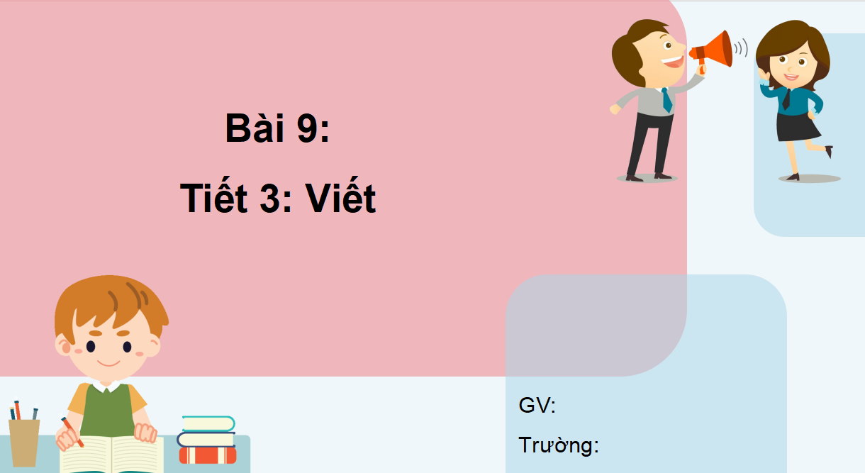 PowerPoint Tiếng Việt 2 Bài 9: Chữ hoa D