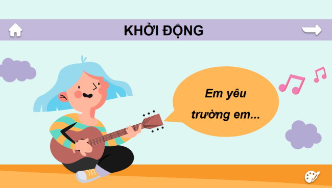 PowerPoint Tiếng Việt 2 Bài 13: Yêu lắm trường ơi!