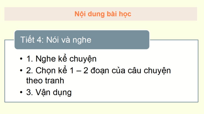 PowerPoint Tiếng Việt 2 Bài 13: Kể chuyện Bữa ăn trưa