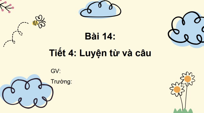 PowerPoint Tiếng Việt 2 Bài 14: Mở rộng vốn từ chỉ đồ dùng học tập. Dấu chấm, dấu chấm hỏi