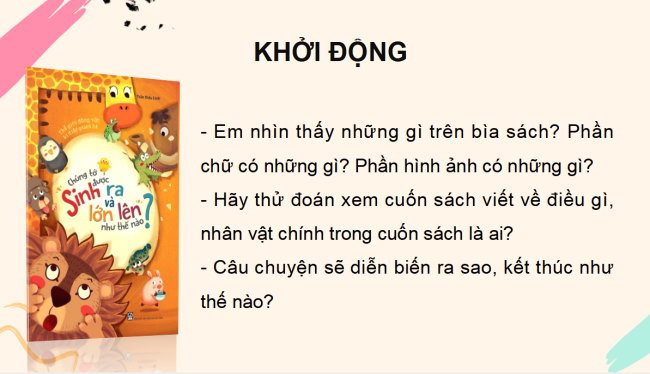 PowerPoint Tiếng Việt 2 Bài 15: Cuốn sách của em