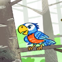 PowerPoint Tiếng Việt 2 Bài 15: Kể chuyện Hoạ mi, vẹt và quạ