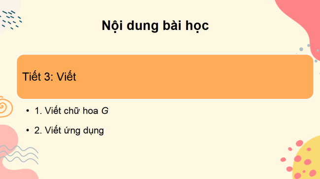 PowerPoint Tiếng Việt 2 Bài 15: Chữ hoa G