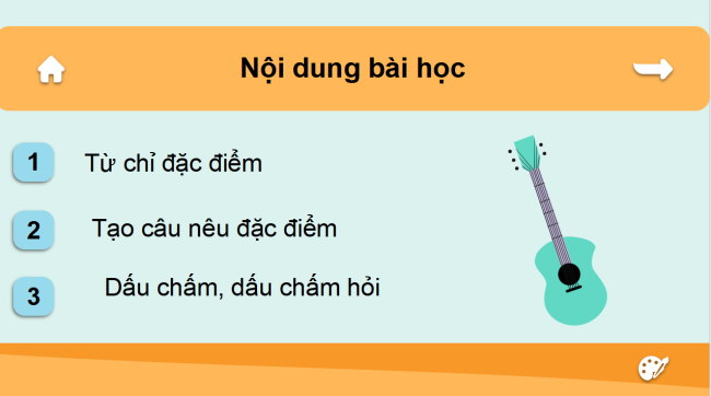 PowerPoint Tiếng Việt 2 Bài 16: Từ ngữ chỉ đặc điểm; Câu nêu đặc điểm; Dấu chấm, dấu chấm hỏi
