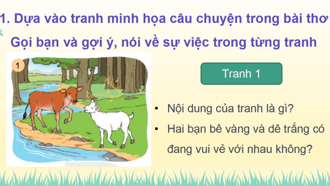 PowerPoint Tiếng Việt 2 Bài 17: Kể chuyện Gọi bạn