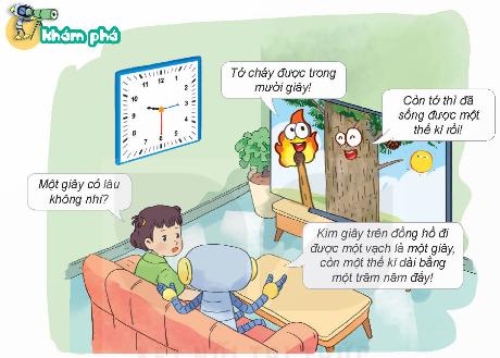 Giáo án Toán 4 Bài 19: Giây, thế kỉ