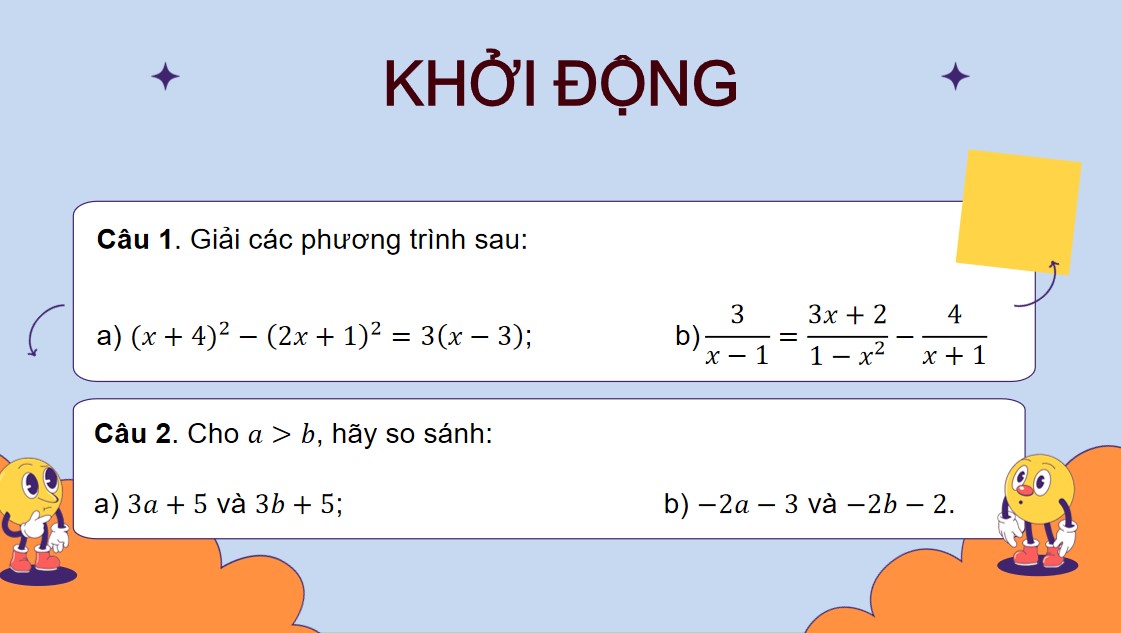 Giáo án điện tử Bài Luyện tập chung Chương 2 Toán 9 Kết nối tri thức