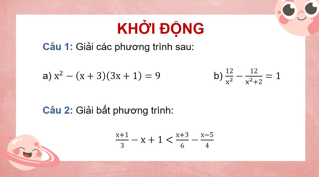 Giáo án điện tử Bài tập cuối Chương 2 Toán 9 Kết nối tri thức