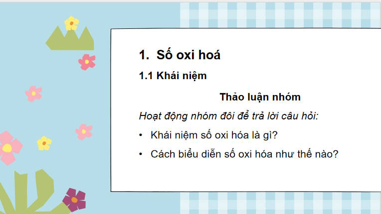 Giáo án PowerPoint Hóa học 10 Bài 15