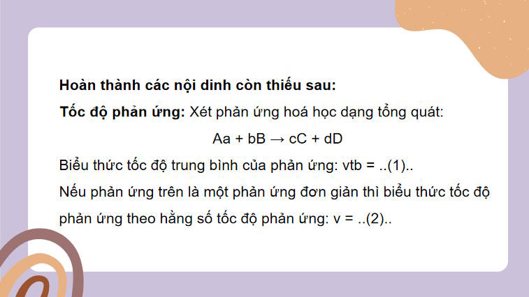 Giáo án PowerPoint Hóa học 10 Bài 20