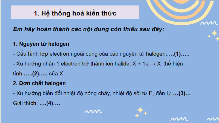 Giáo án PowerPoint Hóa học 10 Bài 23