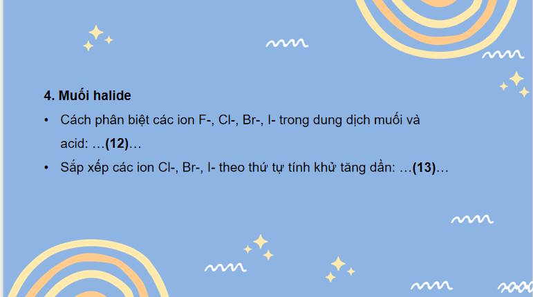 Giáo án PowerPoint Hóa học 10 Bài 23