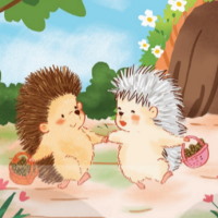 PowerPoint Tiếng Việt 2 Bài 20: Đọc Nhím nâu kết bạn