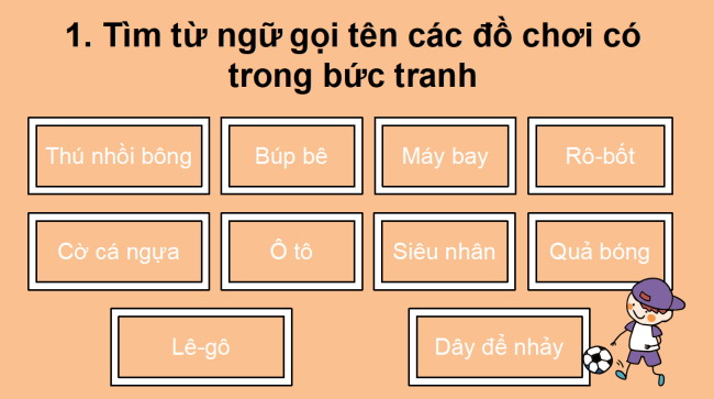 PowerPoint Tiếng Việt 2 Bài 22: Từ ngữ chỉ sự vật, đặc điểm. Câu nêu đặc điểm