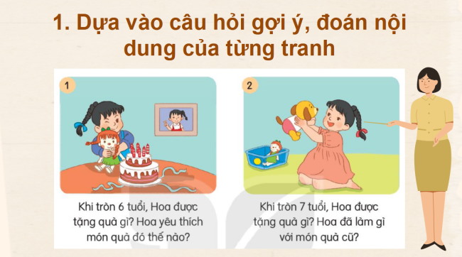 PowerPoint Tiếng Việt 2 Bài 23: Kể chuyện Búp bê biết khóc