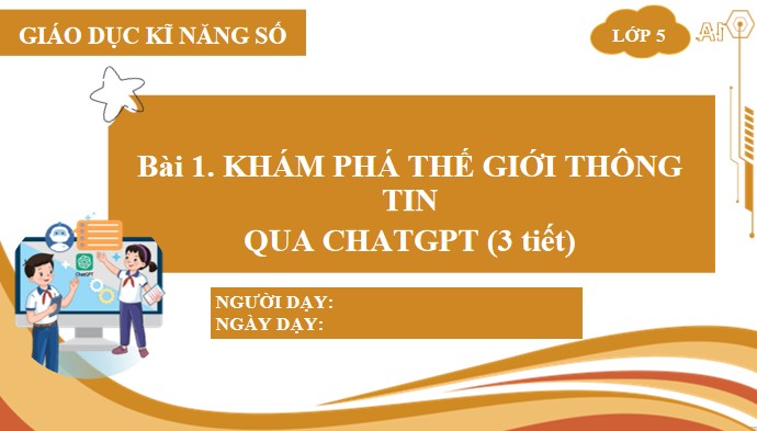 Giáo án PowerPoint Giáo dục kĩ năng công dân số lớp 5
